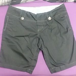 Black shorts *